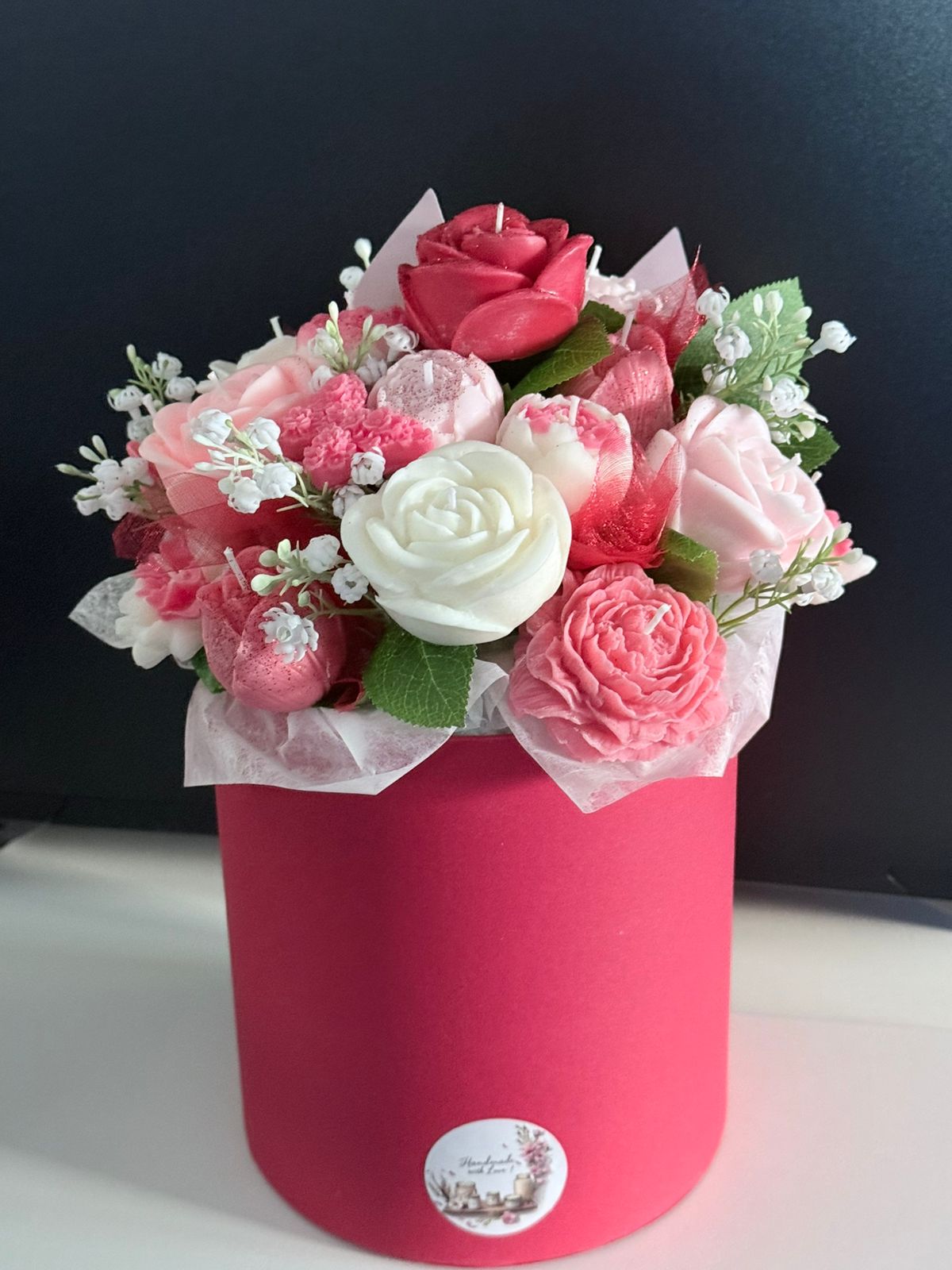 Luxury Candle Bouquet – Handmade Candle Gift