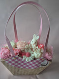 Luxury Handmade Candle Flower Basket