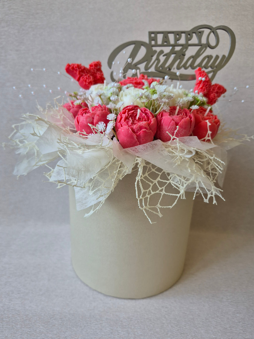 Custom Handmade Candle Bouquet