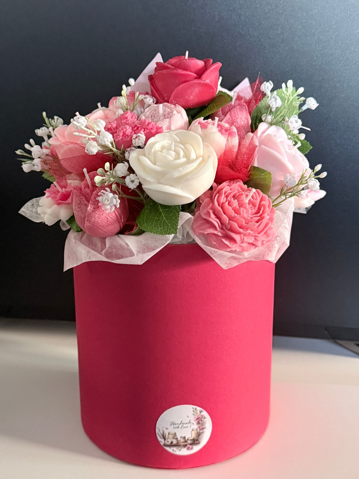 Luxury Candle Bouquet – Handmade Candle Gift