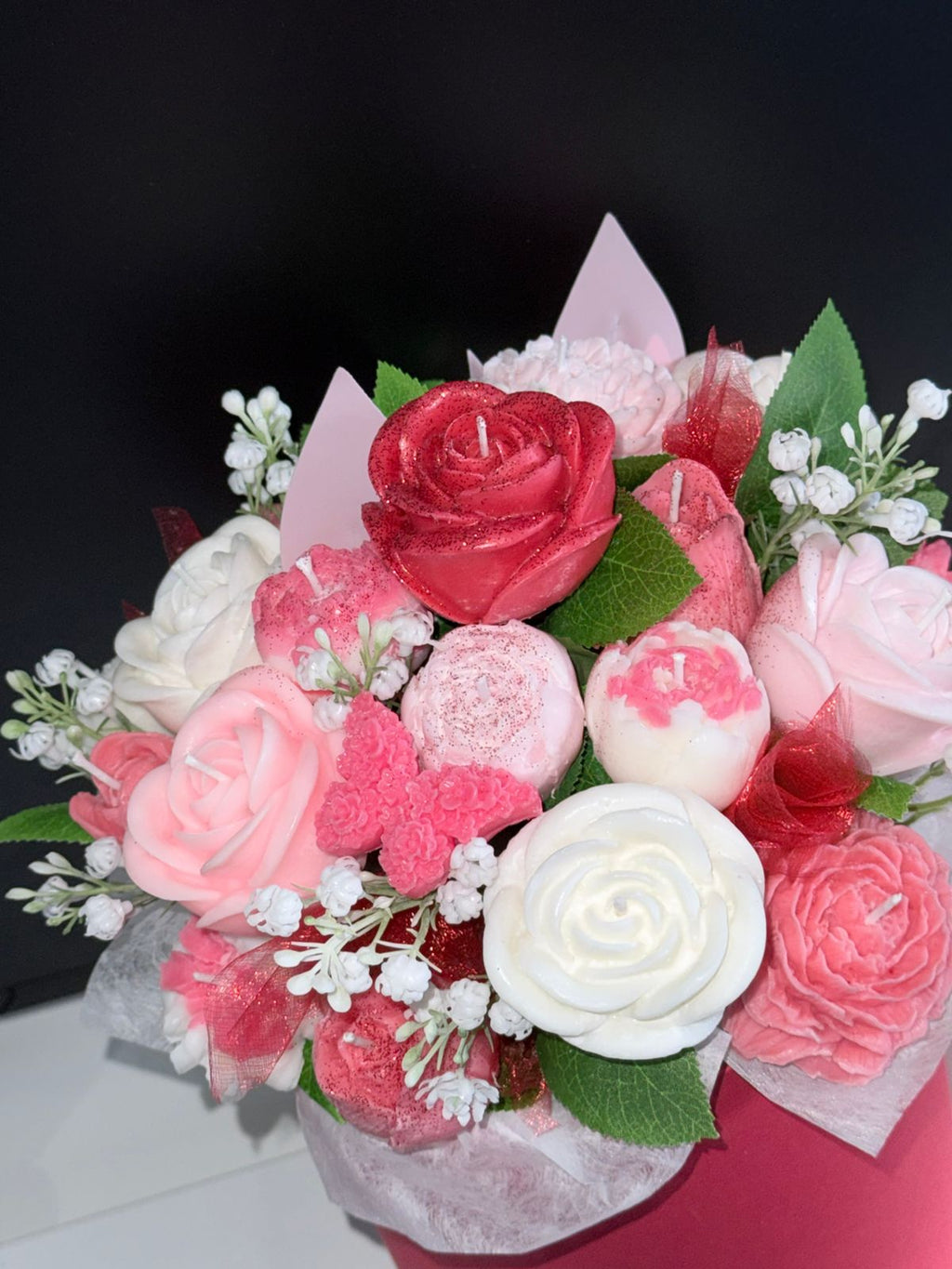 Luxury Candle Bouquet – Handmade Candle Gift