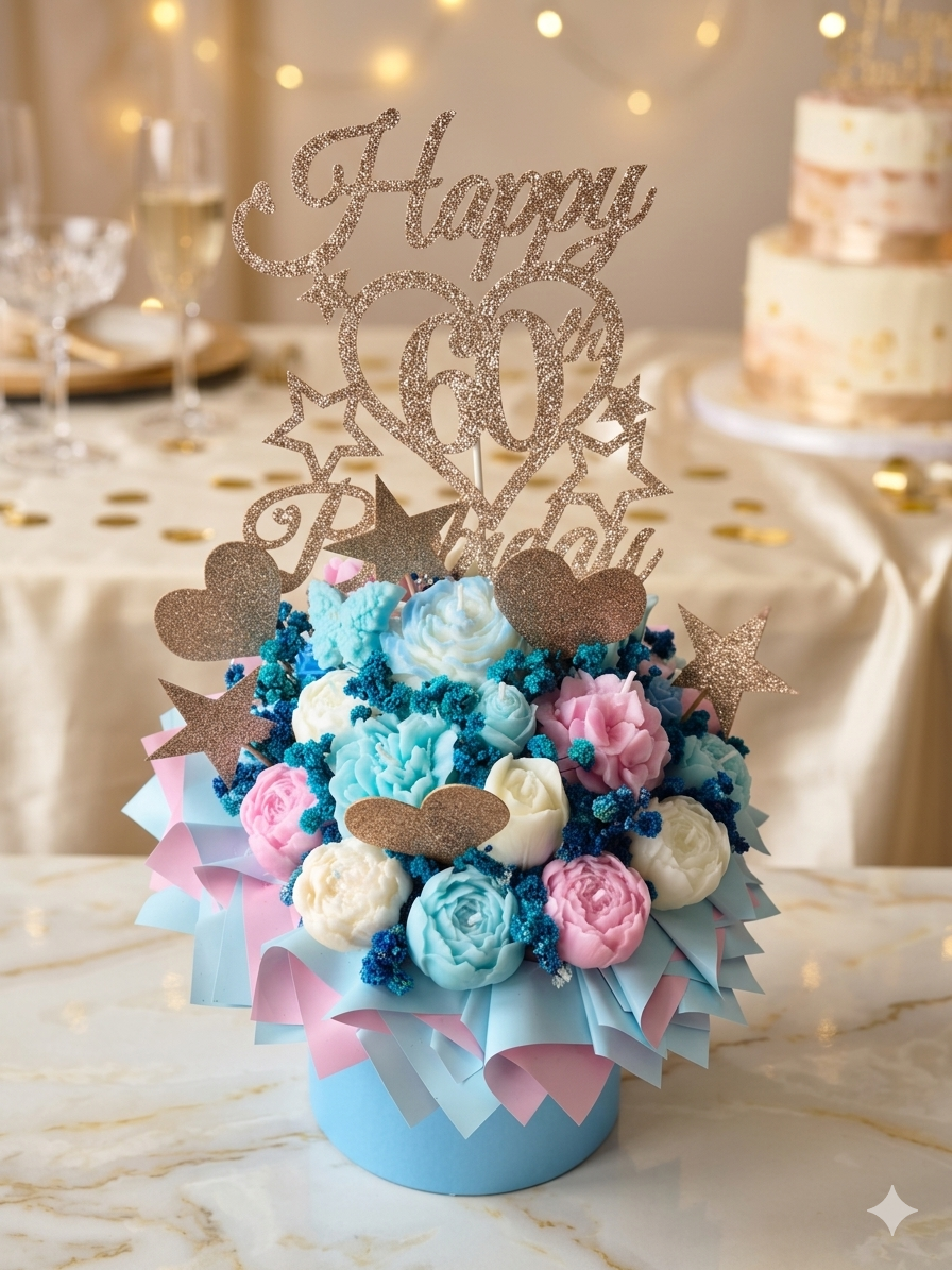 Luxury  Candle Bouquet