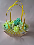 Luxury Handmade Candle Flower Basket