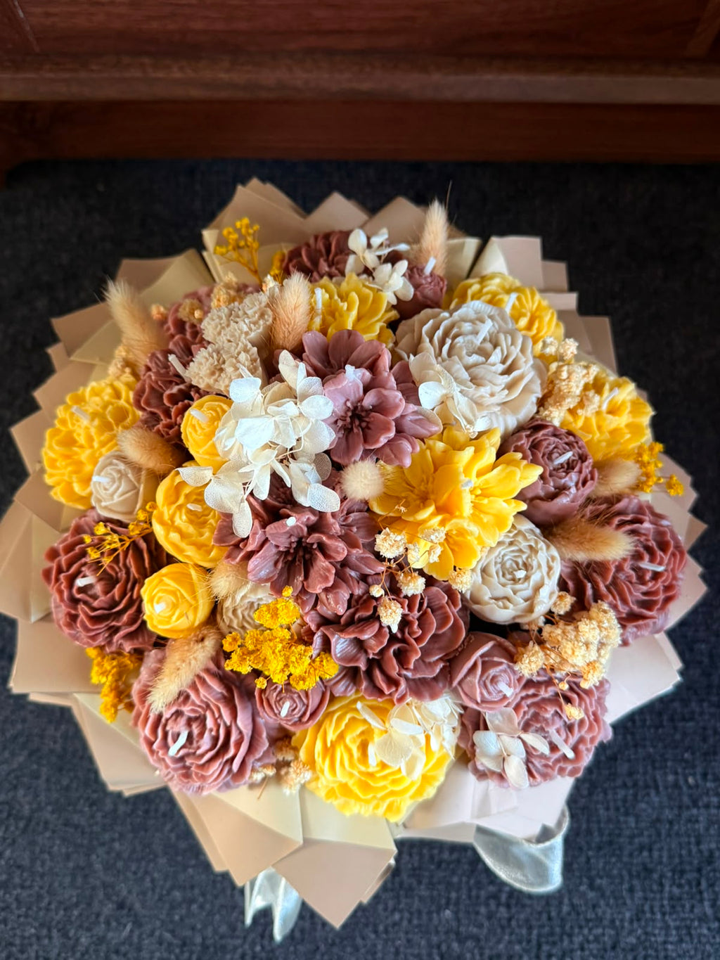 Warm Elegance Candle Bouquet