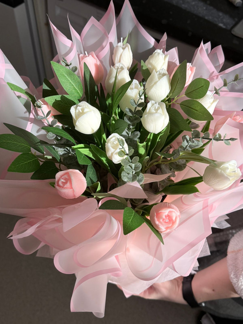 Tulip Candle Bouquet – Handmade Luxury Gift