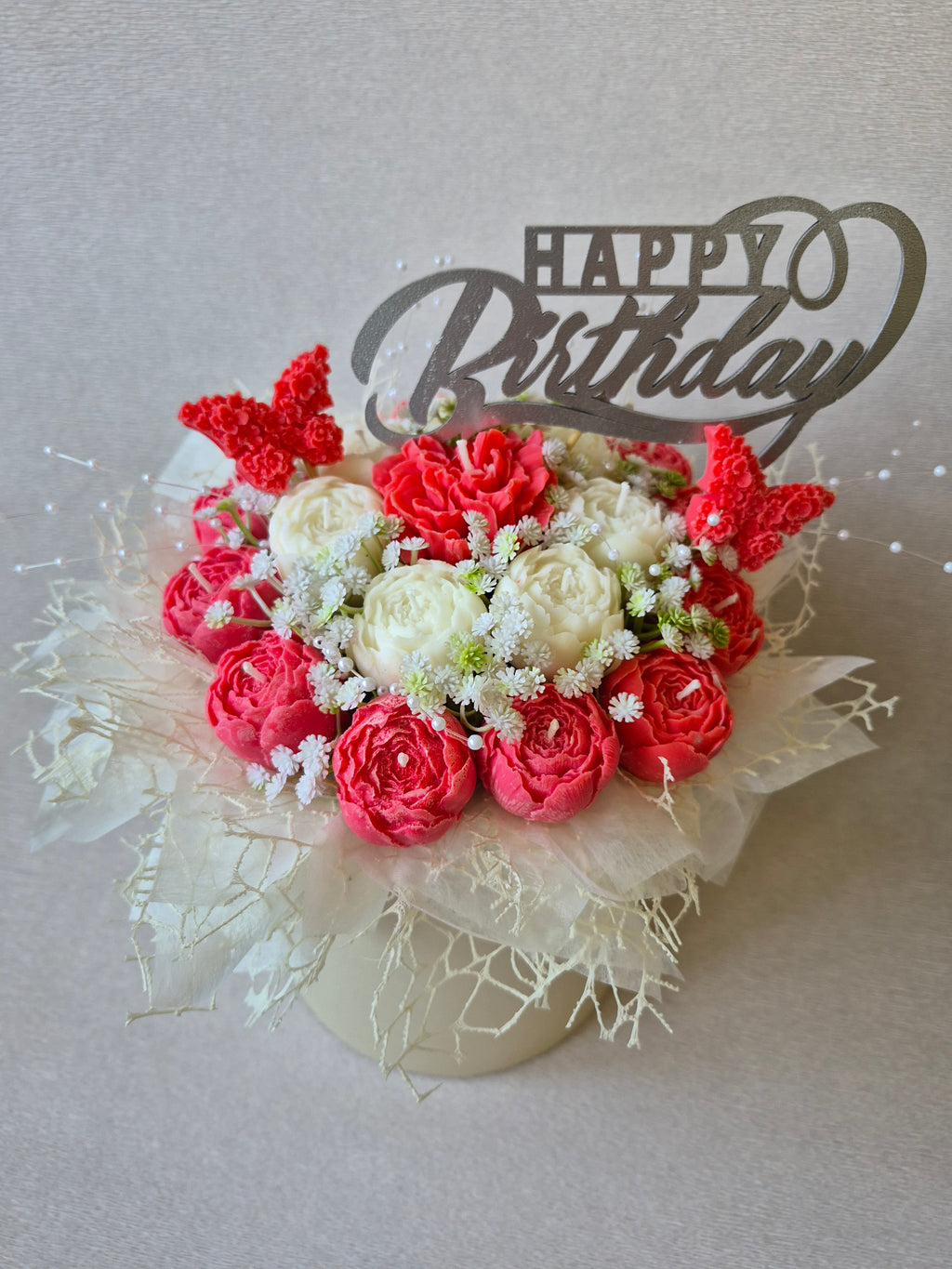 Custom Handmade Candle Bouquet