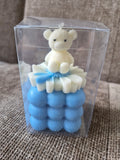 Teddy Bear Bubble Candle