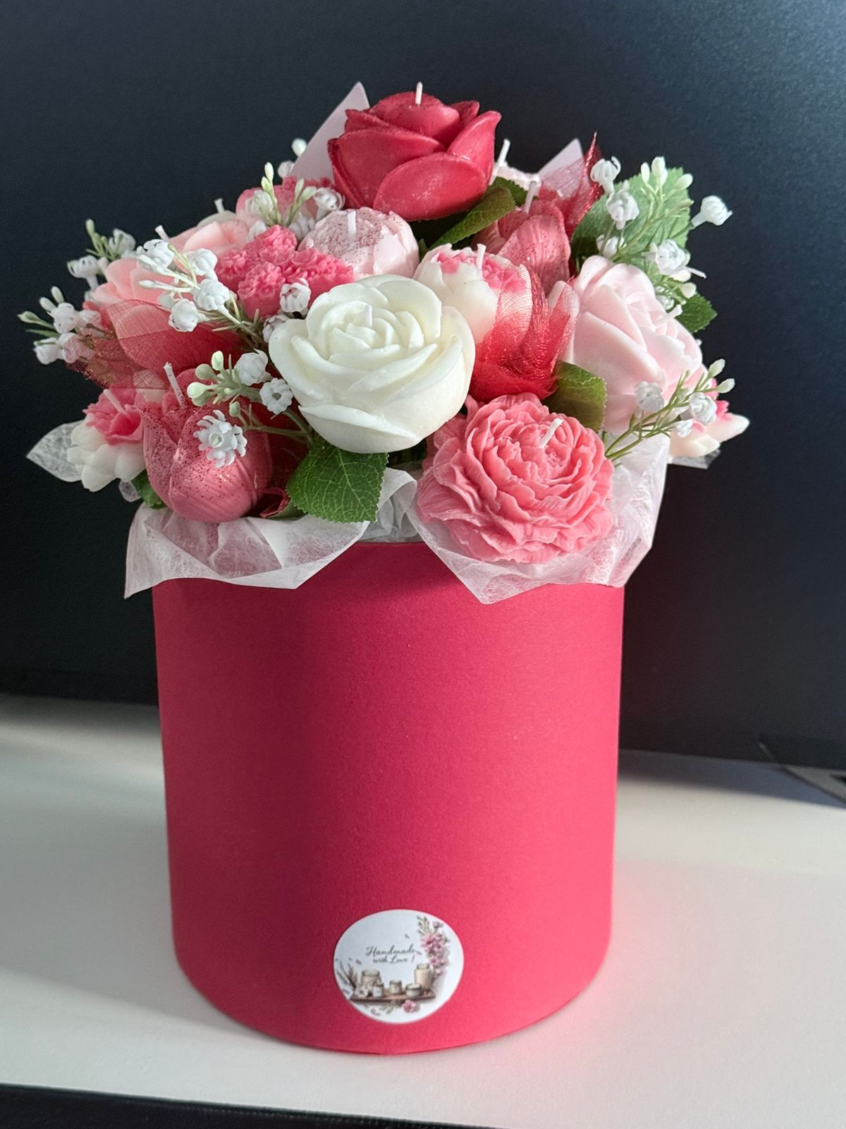 Luxury Candle Bouquet – Handmade Candle Gift