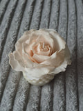 Handmade Beeswax Rose Candle – Ivory